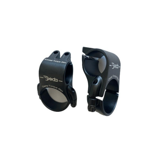 Colliers de Fixation pour Prolongateurs Deda Elementi Parabolica et FastBlack - 35 mm (x2)