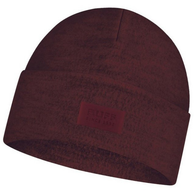 Bonnet Buff Merino Fleece - Marron 