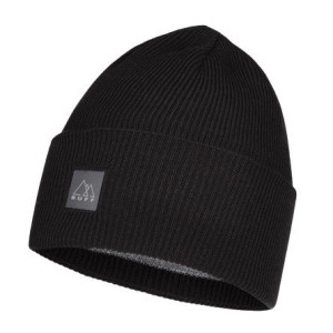 Bonnet Buff Crossknit Solid - Noir