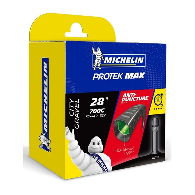Chambre à Air Michelin Protek Max 700X35/47C (47/58-622/635) Valve Dunlop