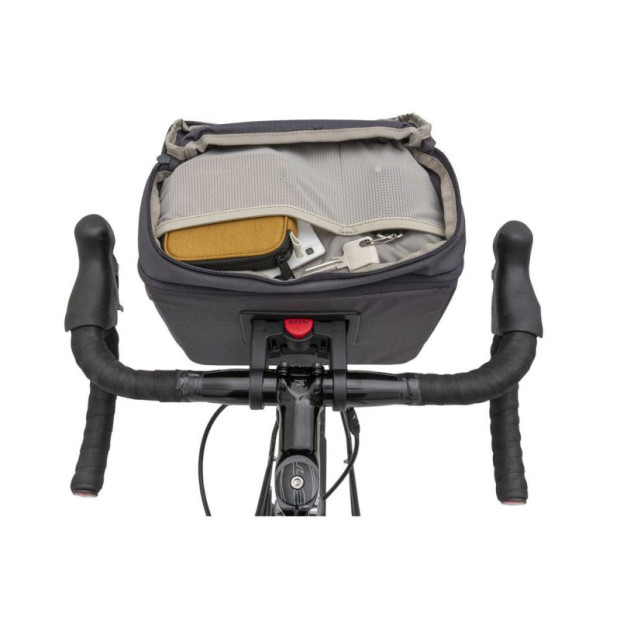 Sacoche de Guidon Vaude OnTour Box L 6L Gris/Bambou