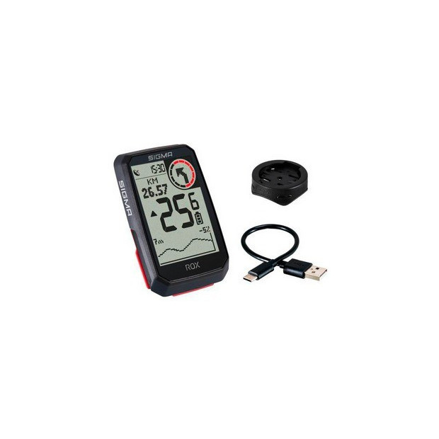 Compteur GPS Sigma ROX 4.0 - Noir