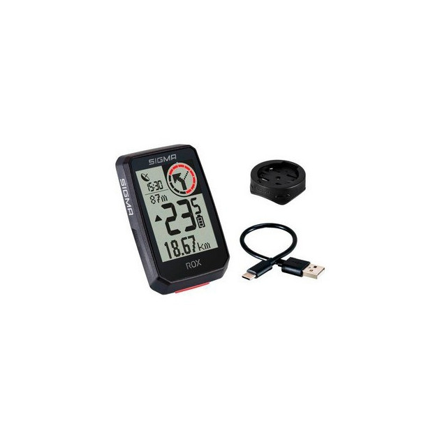 Compteur GPS Sigma ROX 2.0 - Noir