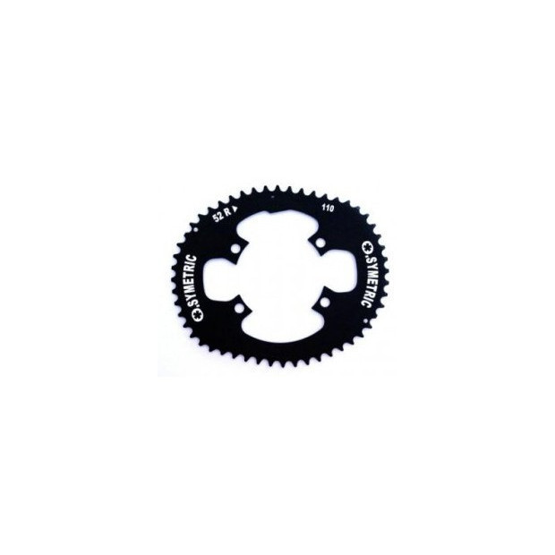 Plateau Extérieur O'Symetric Shimano Dura Ace FC-R9100 110mm 46 Dents Noir