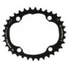 Plateaux VTT OSymetric Standard Triple 104/64mm 42/34/24 Dents Noir