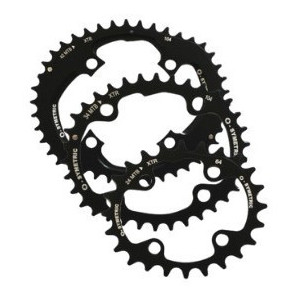 Plateaux VTT OSymetric Shimano XTR FC-M980 104/64mm 42/34/24 Dents Noir