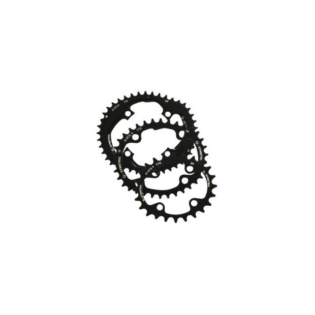 Plateaux VTT OSymetric Shimano XTR FC-M980 104/64mm 42/34/24 Dents Noir