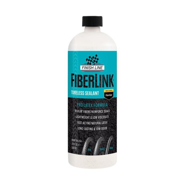 Liquide Préventif Tubeless Finish Line FiberLink 950ml