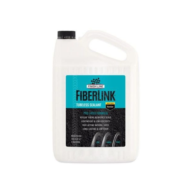 Liquide Préventif Tubeless Finish Line FiberLink 3,78L