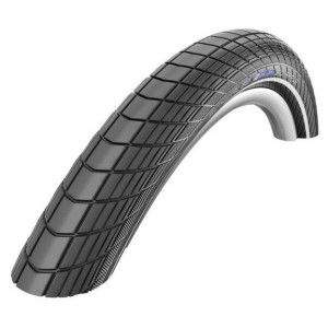 Pneu Ville Schwalbe Big Apple Active Line 28x2" Tube Type Rigides Noir