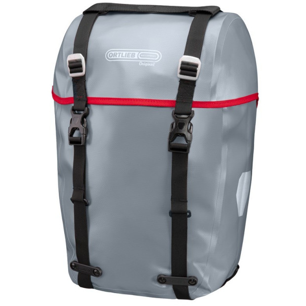 Sacoche Ortlieb Bike-Packer Original 20L Gris Aluminium