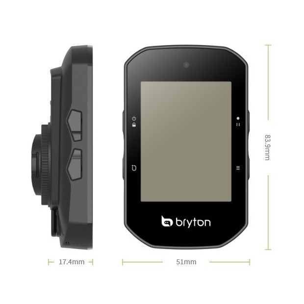 Compteur Vélo GPS Bryton Rider S500 T + Capteurs Cadence/Vitesses/Cardio