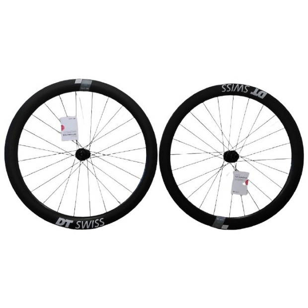 Paire de Roues Route DT Swiss ARC 1600 Dicut Disque Tubeless Shimano HG11