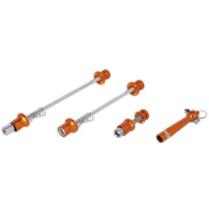 Kit de Blocages Rapides Antivol XLC QR-L08 Orange