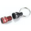 Porte-Clé Adaptateur de Valve XLC Schrader vers Presta Noir/Rouge