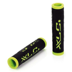 Poignées VTT XLC GR-G07 125mm Noir/Vert