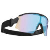 Lunettes Bliz Breeze Nano Noir Mat Verres Nordic Light Corail Orange/Bleu