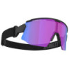 Lunettes Bliz Breeze Nano Noir Mat Verres Nordic Light Begonia Violet/Blue