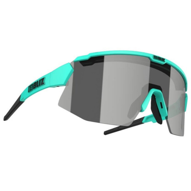 Lunettes Bliz Breeze Turquoise Mat Verres Hydro Fumé/Argent