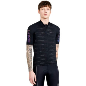 Maillot Route Homme Craft Advanced Endur Lumen Noir