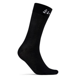 Chaussettes Eté Hautes Craft Core Endure Noir/Blanc