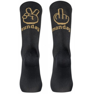 Chaussettes Eté Northwave Sunday Monday Noir/Or