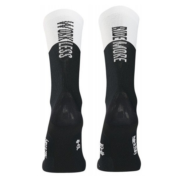 Chaussettes Eté Northwave Work Less Ride More Noir/Blanc