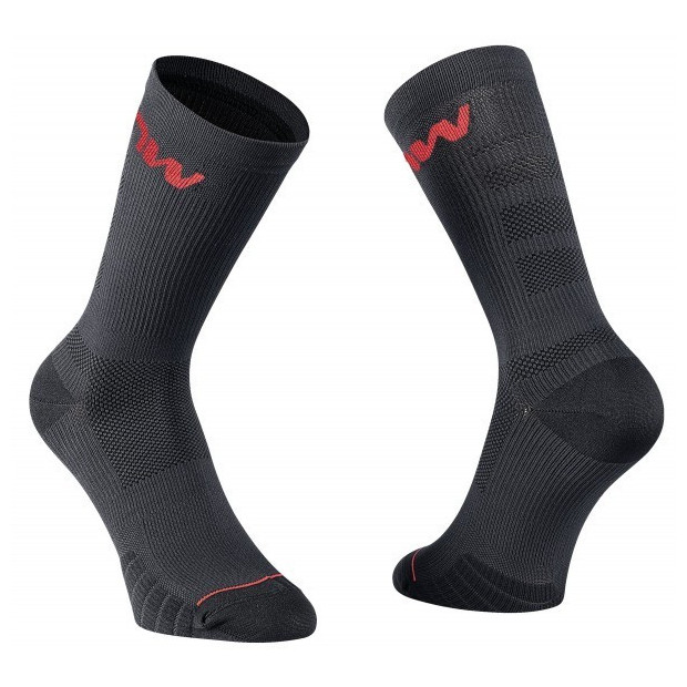 Chaussettes Eté Northwave Extreme Pro Noir/Rouge