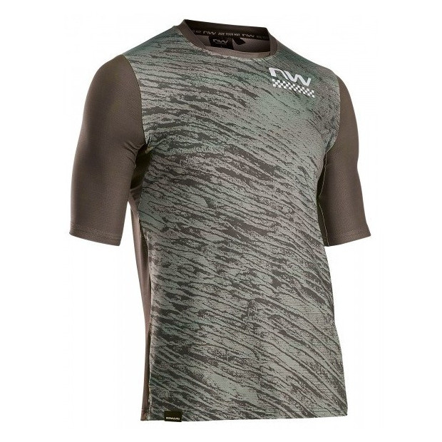 Maillot VTT Manches Courtes Northwave Bomb Vert