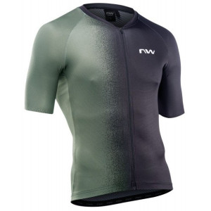 Maillot Route Manches Courtes Northwave Blade Noir/Vert