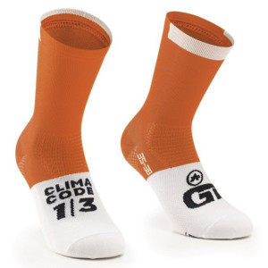 Chaussettes Eté Assos GT C2 16cm Orange