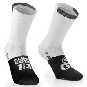 Chaussettes Eté Assos GT C2 16cm Blanc