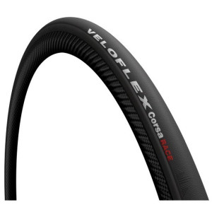 Pneu Route Veloflex Corsa Race Tube Type Souple 700x23C Noir