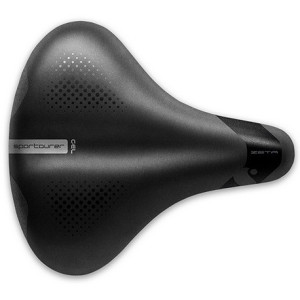 Selle Ville/Trekking Sportourer Zeta Comfort Gel 258x233mm Noir