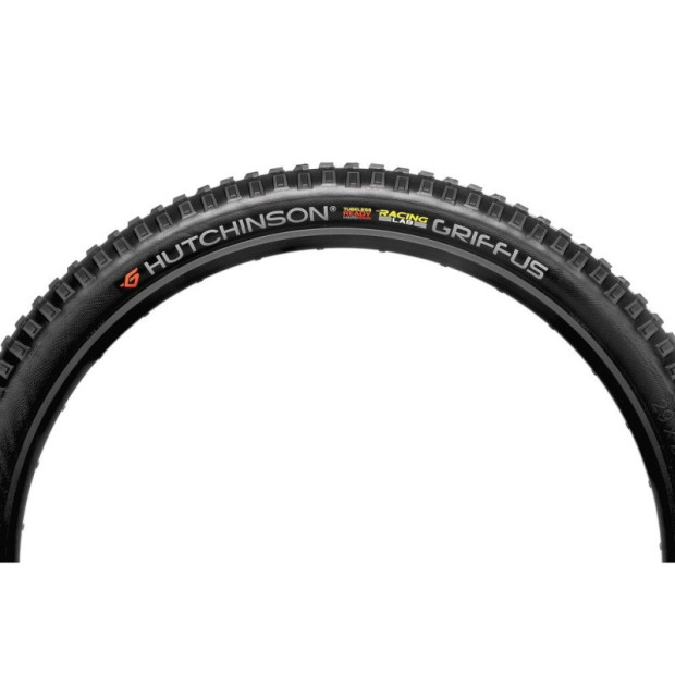 Pneu VTT Hutchinson Griffus - Tubeless Ready ECO - Sideskin - 27,5x2,5" (58-584) - Noir