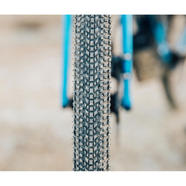 Pneu Gravel Hutchinson Touareg Reinforced+ Tubeless Ready 700x40 Noir/Tan
