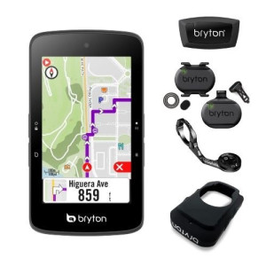 Compteur Vélo GPS Bryton Rider S800 T + Capteurs Cadence/Vitesses/Cardio