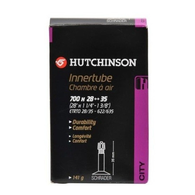 Chambre à air Hutchinson Standard  28' (700x37/50) Schrader