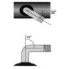 Chambre à Air Schwalbe Impac 7" (47-93) Schrader 30°/90°