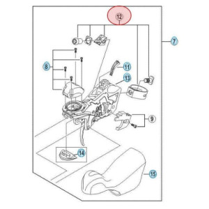Bague de Fixation pour Manette Shimano Ultegra ST-6700