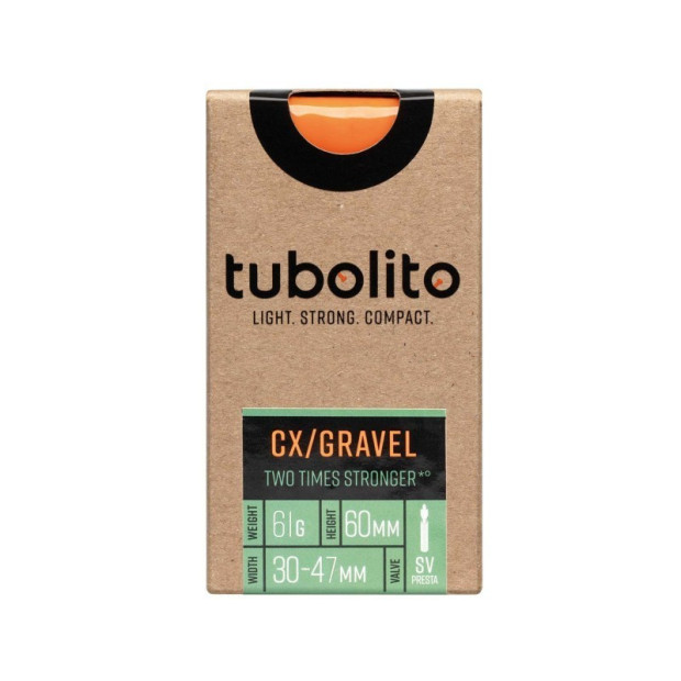 Chambre à air Tubolito Tubo  CX/gravel - 700c/28" - Presta 60mm