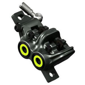 Etrier de Frein Magura MT7 - Postmount - Gris-Jaune Fluo