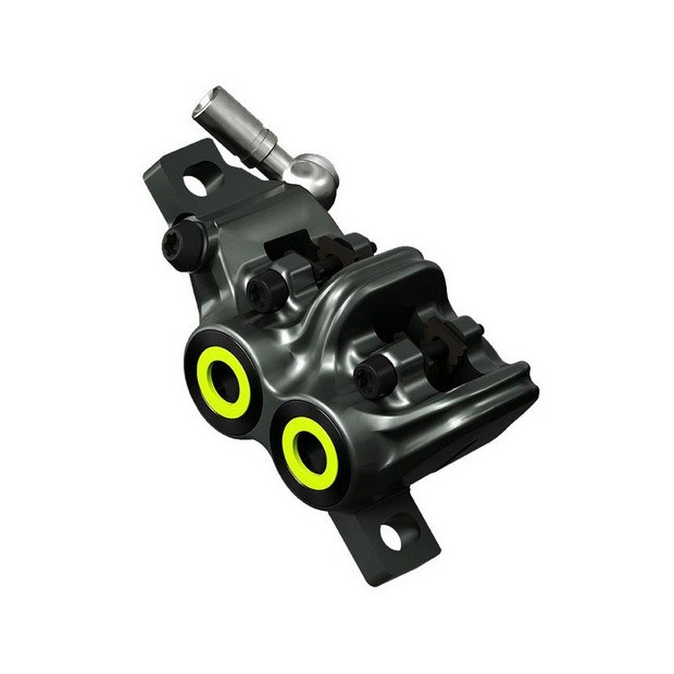 Etrier de Frein Magura MT7 - Postmount - Gris-Jaune Fluo