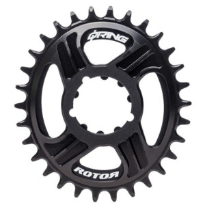 Plateau VTT Ovale Rotor Q-Rings - Direct Mount - SRAM GXP Boost - Offset: 3 mm