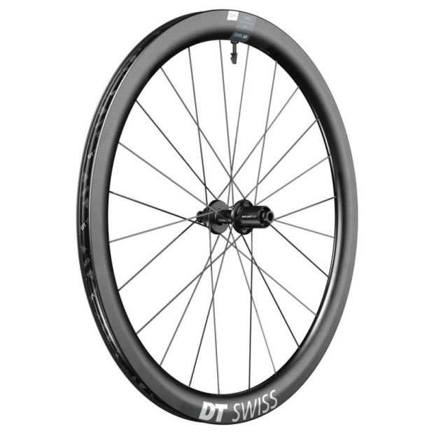 Roue Arrière Route Carbone DT Swiss ERC 1400 Dicut 45mm Shimano 11V