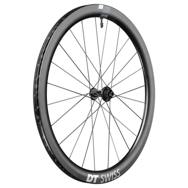 Roue Avant Route Carbone DT Swiss ERC 1400 Dicut 45mm