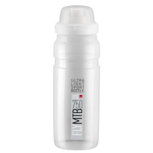 Bidon VTT Elite Fly MTB 750ml Transparent