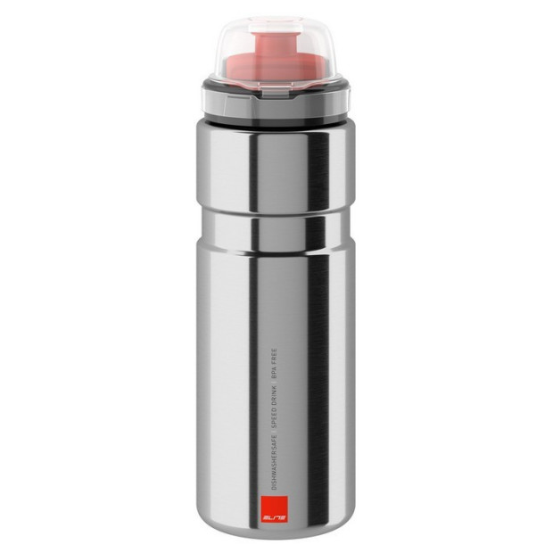 Bidon Gravel/VTT Elite Syssa Race Acier 750ml Argent