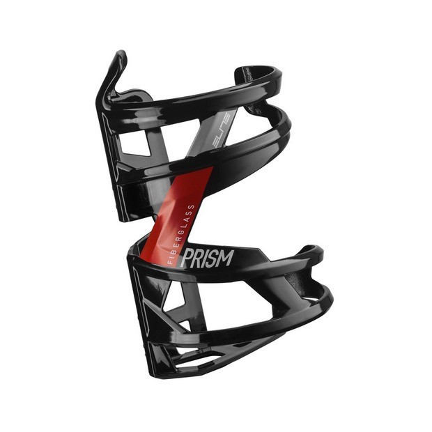 Porte-bidon Elite Prism Insertion Droite Noir/Rouge