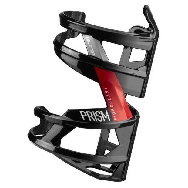 Porte-Bidon Elite Prism Insertion Gauche Noir/Rouge